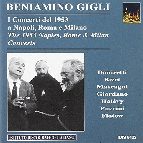 Georges / Borrelli / Gigli: Vocal Recital