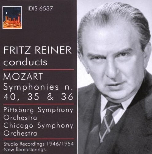 Mozart / Reiner / Chicago Sym Orch: Syms