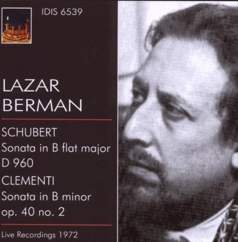 Clementi / Schubert / Berman: Pno Son