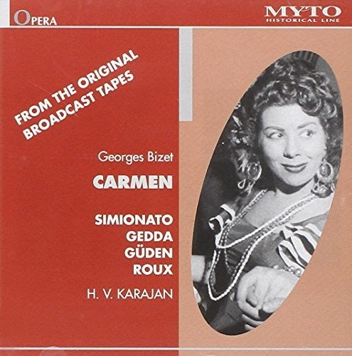 Bizet / Simionato / Gedda / Guden / Roux / Karajan: Carmen