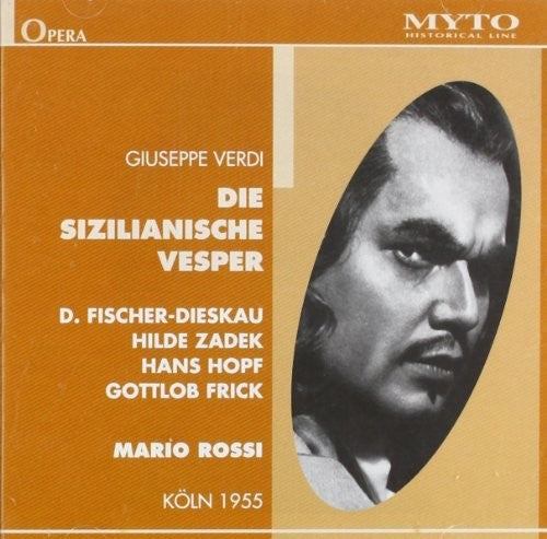 Verdi / Dieskau / Zadek / Hopf / Frick / Rossi: Die Sizilianische Vesper