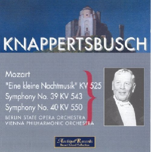 Mozart / Knappertsbusch: Sinfonie 39 & 40 Kleine N