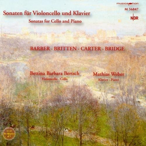 Barber / Bertsch / Weber: Cello Recital: Bertsch Bettin