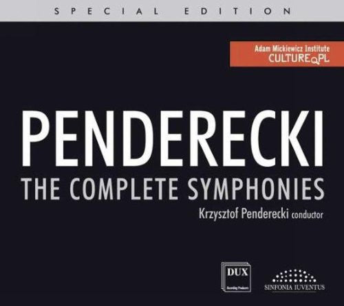 Penderecki / Hossa / Klosinska: Comp Syms