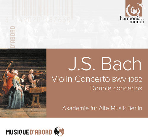 Bach, J.S. / Akadermie Fur Alte Musik Berlin: Violin Con BWV1052 Double Cons BWV1057 1060 & 1062