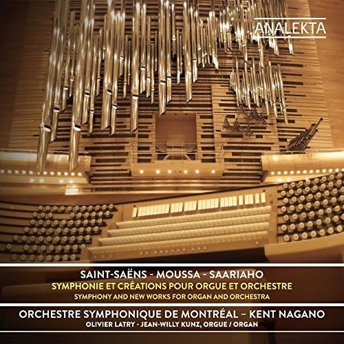 Saint-Saens / Montreal Symphony Orch / Nagano: Saint-Saens Moussa - Saariaho: Symphony & New