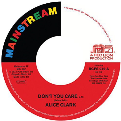 Clark, Alice: Don't You Care / Never Did I Stop Loving You