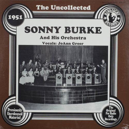 Burke, Sonny & Orchestra: Uncollected