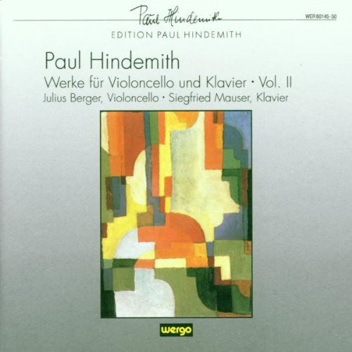Hindemith / Berger / Mauser: Werke Fur Cello Und Klavier II