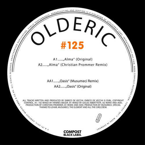 Olderic: Compost Black Label 125