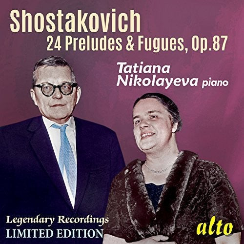 Shostakovich / Nikolayeva, Tatiana: 24 Preludes & Fugues Op. 87