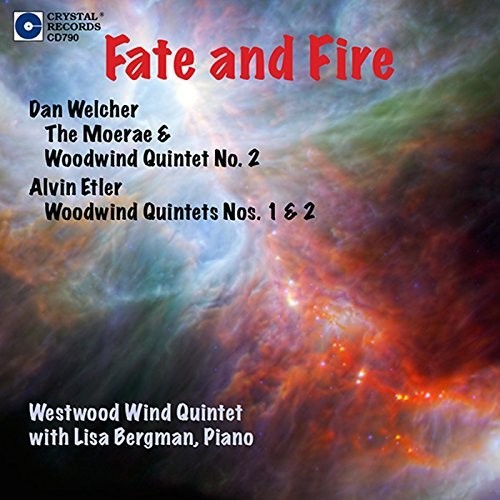 Welcher / Etler / Barcellona / Christ / Nelson: Moerae for Flute Oboe Basson & Piano