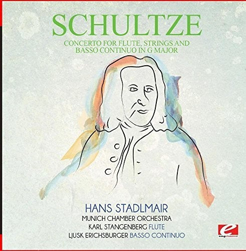 Schultze: Concerto for Flute Strings Basso Continuo G Major