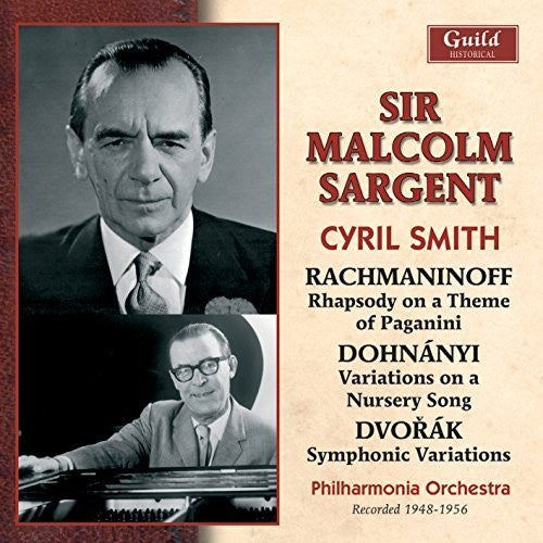 Rachmaninoff / Sargent, Malcolm: Sargent - Rachmaninoff Dohnanyi Dvorak 1948-1956