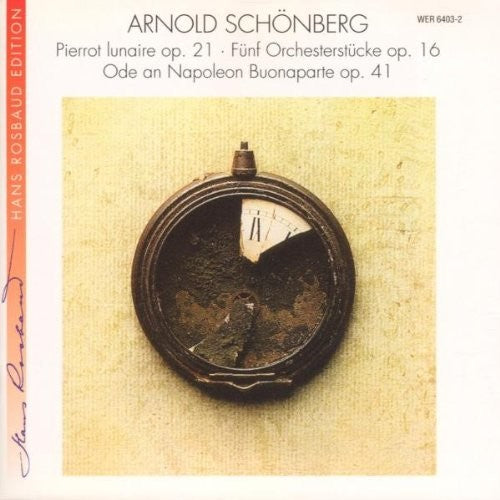 Rosbaud, Hans / Swf-Sinfonieorchester: Schoenberg: Pierrot Lunaire - 5 Pieces Op.16