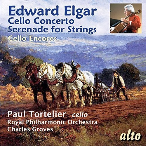 Elgar / Tortelier / Concal Philharmonic Orchestra: Cello Concerto / Serenade for Strings