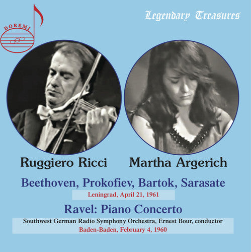 Argerich, Martha / Ricci, Ruggerio: Play Beethoven Prokofiev & More