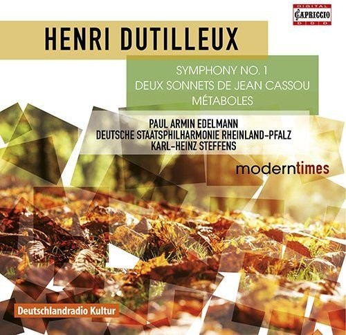 Dutilleux / German State Philharmonic Rheinland: Symphony No. 1 - Deux Sonnets de Jean Cassou