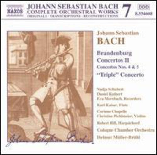 Bach / Cologne Chamber Orch / Muller-Bruhl, Helmut: Brandenburg Concertos II