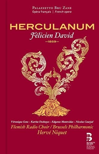 David / Gens / Flemish Radio Choir / Brussels Phil: Herculanum [CD + Book]