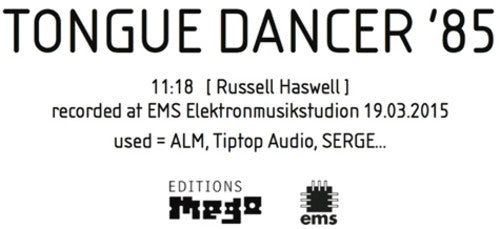 Haswell, Russell: Tongue Dancer '85