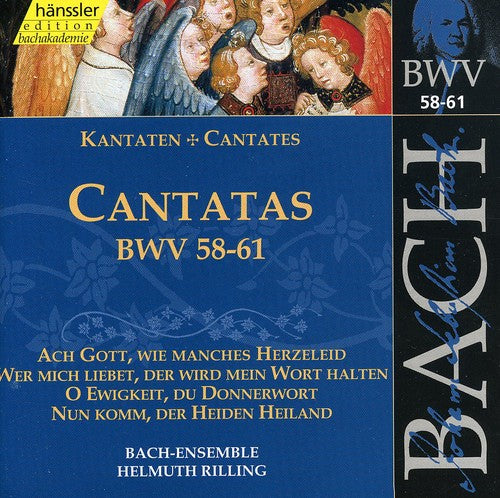 Bach / Gachinger Kantorei / Rilling: Sacred Cantatas BWV 58-61
