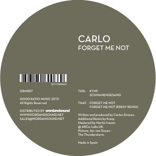 Carlo: Forget Me Not