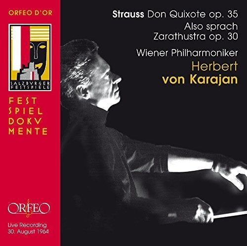 Strauss / Streng / Vienna Philharmonic / Von Karaj: Don Quixote Op. 35 - Also Sprach Zarathustra Op. 3