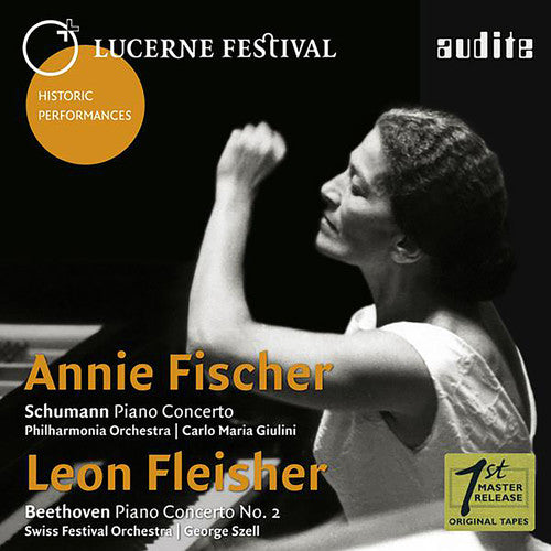 Schumann / Szell / Swiss Festival Orchestra: Annie Fischer & Leon Fleisher play Schumann & Beethoven PianoConcertos