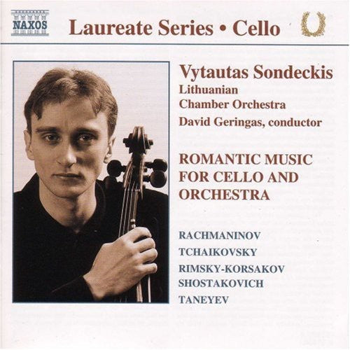 Sondeckis / Lithuanian Chamber Orchestra: Geringas: Romantic Music for Cello [Laureate Series: Cello]