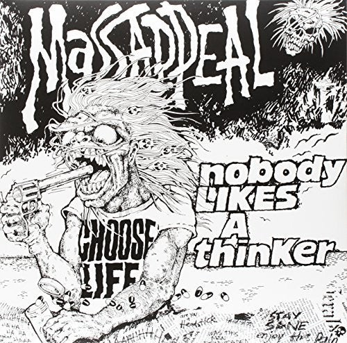 Massappeal: Nobody Likes a Thinker (Red & Black Splotched)