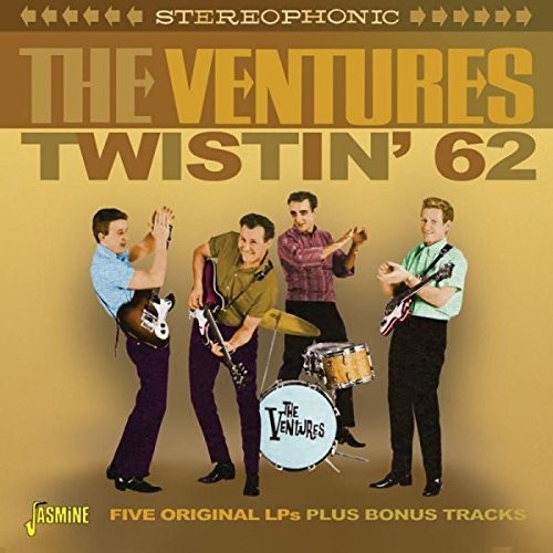 Ventures: Twistin 62: Five Original LPS Plus Bonus Tracks
