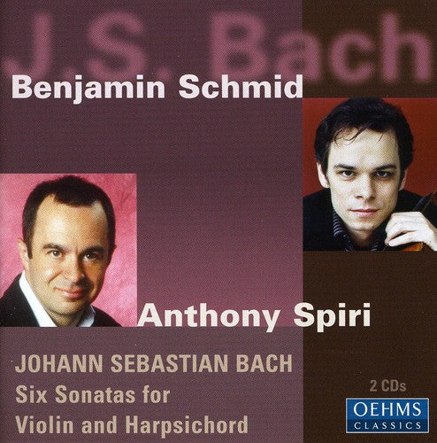 Bach / Schmid: Six Sons for VN & HPD