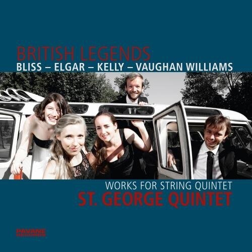 Bliss / Elgar / Kelly / Lennon / McCartney: British Legends - Works for String Quintet