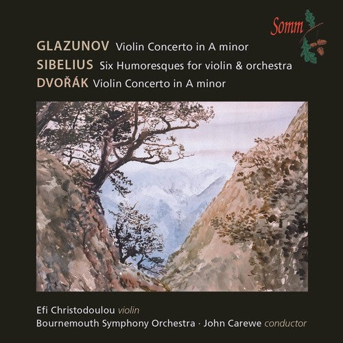 Glazunov / Christodoulou / Bournemouth Symphony: Violin Concerto / 6 Humoresques / Violin Concerto