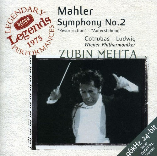 Mahler / Cotrubas / Ludwig / Vopc / Vop / Mehta: Symphony 2 in C minor: Resurrection