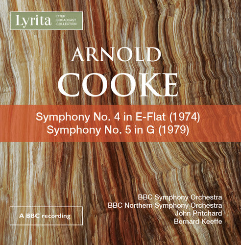 Cooke / BBC Symphony Orchestra / Keeffe: Cooke: Symphonies Nos. 4 & 5