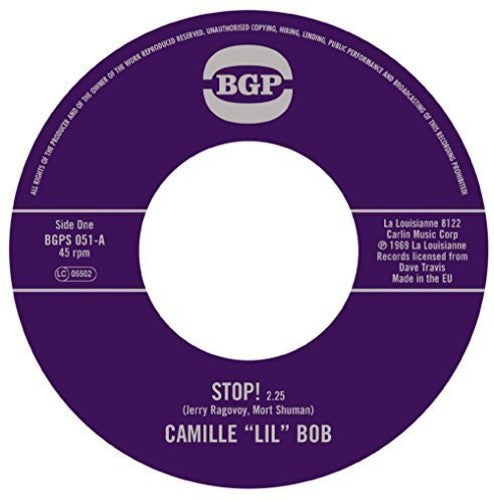 Camille, Lil Bob: Stop! / Brother Brown