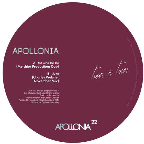 Apollonia: Tour a Tour Remixes 1