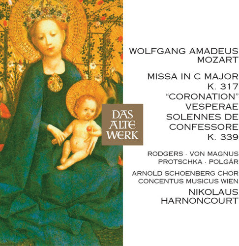 Harnoncourt, Nikolaus: Mozart: Coronation Mass Vesperae Solennes de Confe