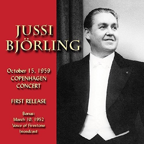 Jussi Bjorling (Tenor): In Copenhagen 1959