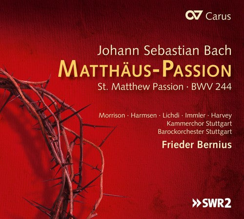 Bach, J.S. / Morrison, Hannah / Harmsen, Sophie: Bach: St. Matthew Passion BWV 244