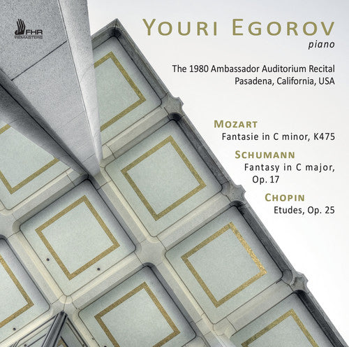 Chopin, F. / Egorov, Youri: Youri Egorov - 1980 Ambassador Auditorium Recital