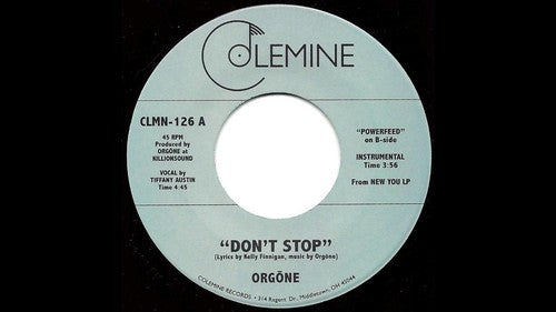 Orgone: Don't Stop