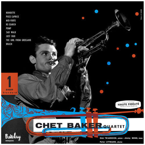 Baker, Chet: Quartet Vol 1 (Feat Dick Twardzik)