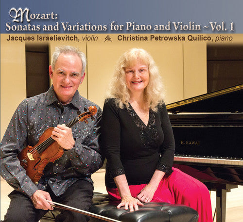 Mozart, W. / Israelievitch, Jacques: Mozart: Sonatas & Viariations For Piano And Violin