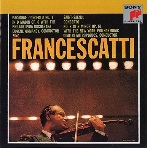 Paganini / Francescatti, Zino: Paganini: Concerto 1 In D Major