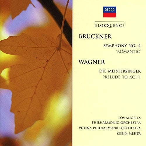 Bruckner / Mehta, Zubin: Bruckner: Symphony 4 Romantic