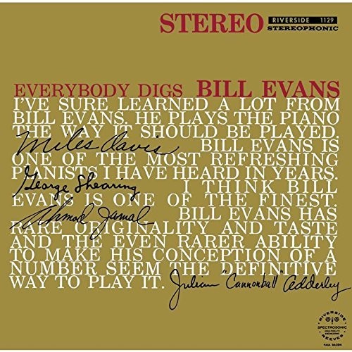 Evans, Bill: Everybody Digs Bill Evans