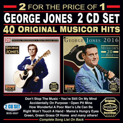 Jones, George: 40 Original Musicor Hits